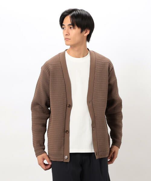 COMME CA ISM / コムサイズム カーディガン・ボレロ | ワッフルカーディガン | 詳細26