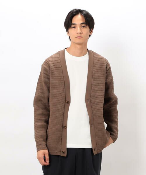 COMME CA ISM / コムサイズム カーディガン・ボレロ | ワッフルカーディガン | 詳細27
