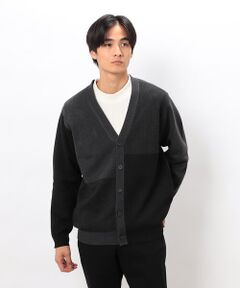 COMME CA ISM / コムサイズム カーディガン・ボレロ | チェック柄ジャガードカーディガン