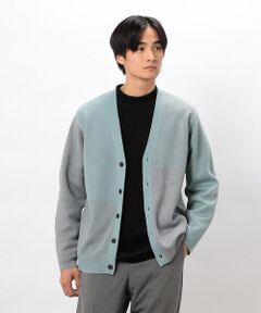 COMME CA ISM / コムサイズム カーディガン・ボレロ | チェック柄ジャガードカーディガン