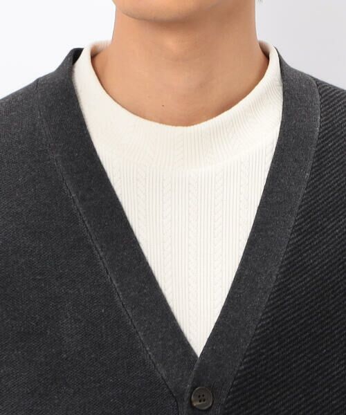 COMME CA ISM / コムサイズム カーディガン・ボレロ | チェック柄ジャガードカーディガン | 詳細9