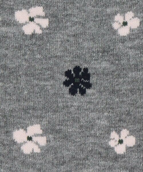 COMME CA ISM / コムサイズム ソックス | 花小紋柄 ソックス | 詳細1