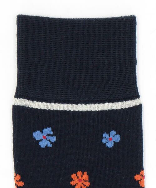 COMME CA ISM / コムサイズム ソックス | 花小紋柄 ソックス | 詳細2