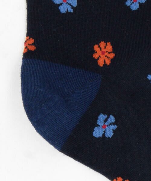COMME CA ISM / コムサイズム ソックス | 花小紋柄 ソックス | 詳細3
