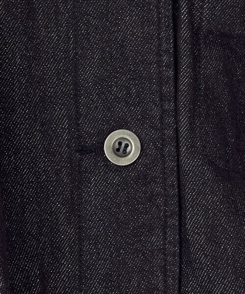 COMME CA ISM / コムサイズム ブルゾン | 衿コーデュロイ デニムブルゾン / セットアップ対応 | 詳細16