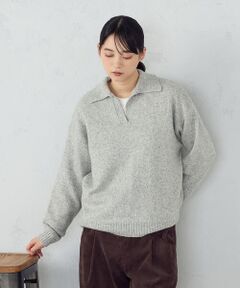COMME CA ISM / コムサイズム ニット・セーター | 【セットアイテム】スキッパーニット＋長袖Tシャツ