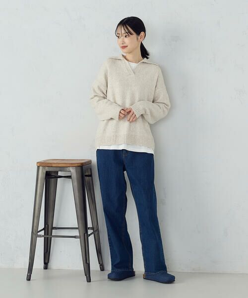 COMME CA ISM / コムサイズム ニット・セーター | 【セットアイテム】スキッパーニット+長袖Tシャツ | 詳細12