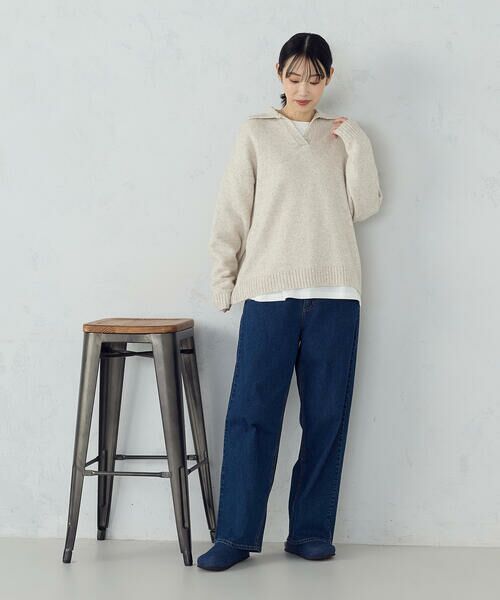 COMME CA ISM / コムサイズム ニット・セーター | 【セットアイテム】スキッパーニット+長袖Tシャツ | 詳細13