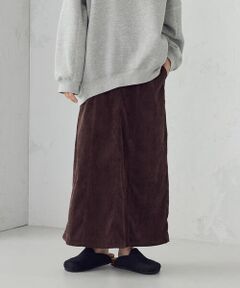 COMME CA ISM / コムサイズム ロング・マキシ丈スカート | コーデュロイ Ａラインスカート / セットアップ対応