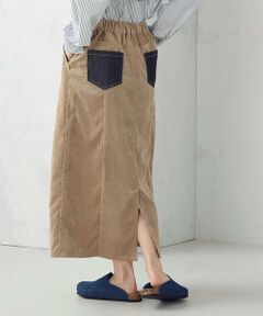 COMME CA ISM / コムサイズム ロング・マキシ丈スカート | コーデュロイ Ａラインスカート / セットアップ対応