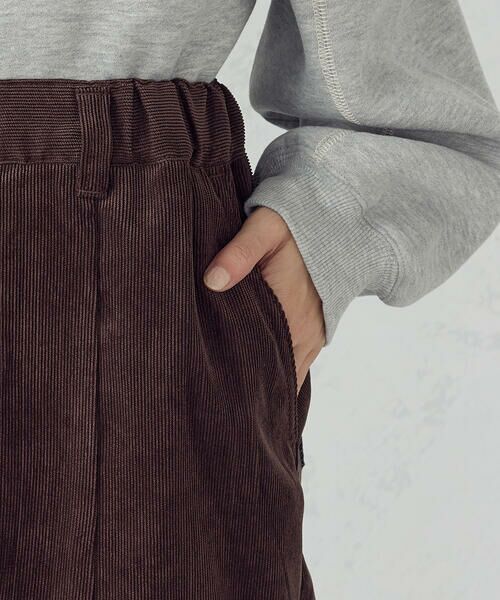 COMME CA ISM / コムサイズム ロング・マキシ丈スカート | コーデュロイ Ａラインスカート / セットアップ対応 | 詳細11