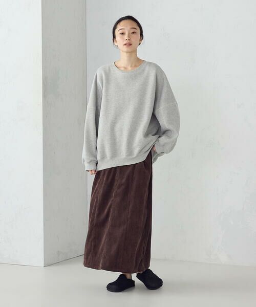 COMME CA ISM / コムサイズム ロング・マキシ丈スカート | コーデュロイ Ａラインスカート / セットアップ対応 | 詳細2