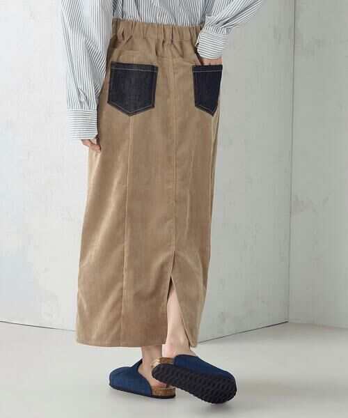 COMME CA ISM / コムサイズム ロング・マキシ丈スカート | コーデュロイ Ａラインスカート / セットアップ対応 | 詳細22