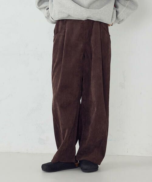 COMME CA ISM / コムサイズム その他パンツ | コーデュロイ カービーパンツ / セットアップ対応 | 詳細4