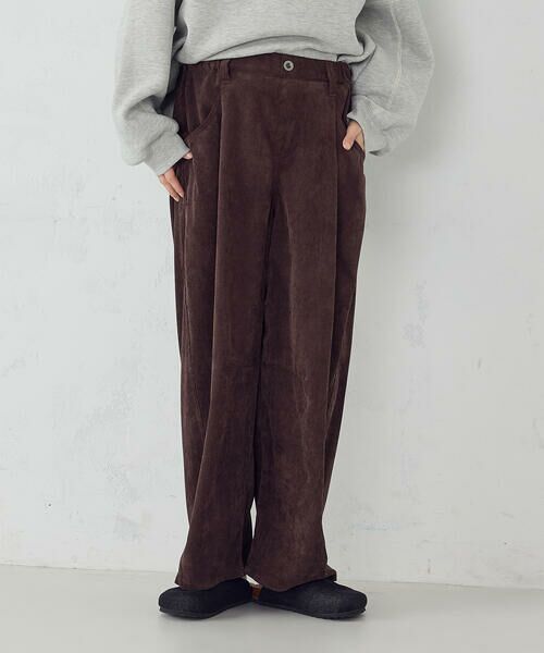 COMME CA ISM / コムサイズム その他パンツ | コーデュロイ カービーパンツ / セットアップ対応 | 詳細5