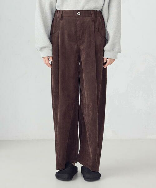 COMME CA ISM / コムサイズム その他パンツ | コーデュロイ カービーパンツ / セットアップ対応 | 詳細6