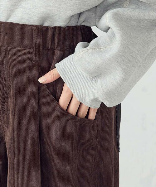 COMME CA ISM / コムサイズム その他パンツ | コーデュロイ カービーパンツ / セットアップ対応 | 詳細10