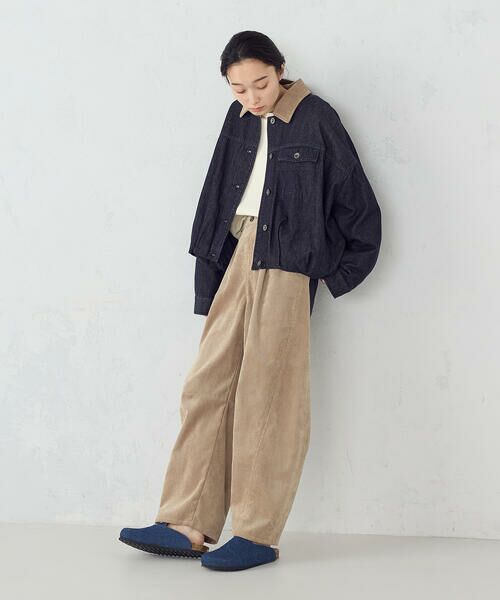 COMME CA ISM / コムサイズム その他パンツ | コーデュロイ カービーパンツ / セットアップ対応 | 詳細14