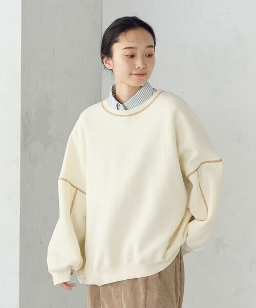 COMME CA ISM / コムサイズム スウェット | 裏起毛 スウェット | 詳細3