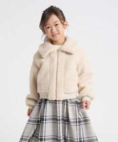 COMME CA ISM / コムサイズム ブルゾン | ボアフリース ショート ブルゾン