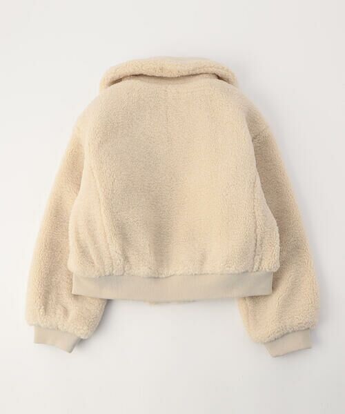 COMME CA ISM / コムサイズム ブルゾン | ボアフリース ショート ブルゾン | 詳細3