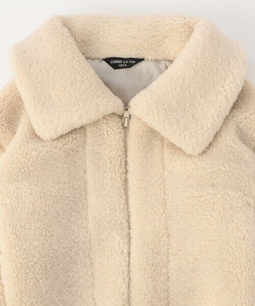 COMME CA ISM / コムサイズム ブルゾン | ボアフリース ショート ブルゾン | 詳細4