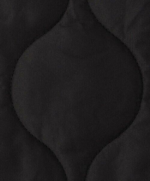 COMME CA ISM / コムサイズム ブルゾン | 【オンライン限定カラー:ブラック】リバーシブル キルト×ボア ブルゾン | 詳細2