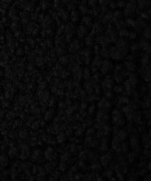 COMME CA ISM / コムサイズム ブルゾン | 【オンライン限定カラー:ブラック】リバーシブル キルト×ボア ブルゾン | 詳細3