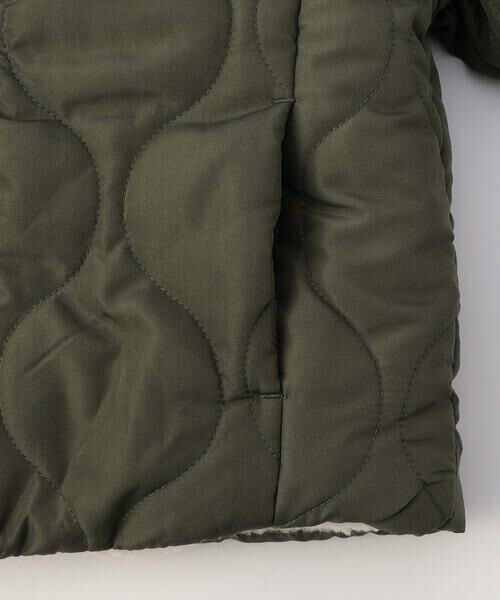 COMME CA ISM / コムサイズム ブルゾン | 【オンライン限定カラー:ブラック】リバーシブル キルト×ボア ブルゾン | 詳細16