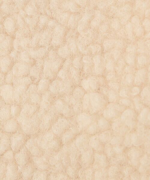 COMME CA ISM / コムサイズム ブルゾン | 【オンライン限定カラー:ブラック】リバーシブル キルト×ボア ブルゾン | 詳細20