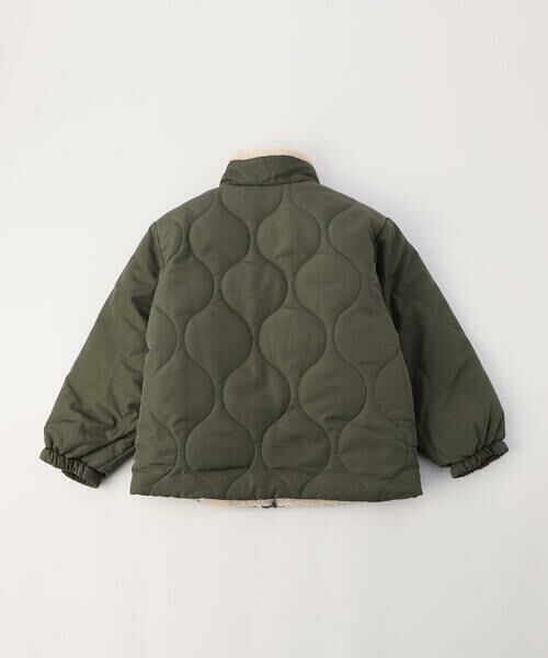 COMME CA ISM / コムサイズム ブルゾン | 【オンライン限定カラー:ブラック】リバーシブル キルト×ボア ブルゾン | 詳細13