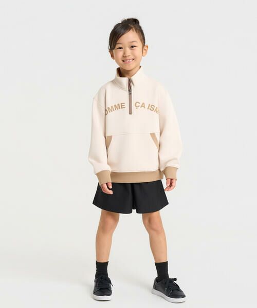 COMME CA ISM / コムサイズム スウェット | ハーフジッププルオーバー | 詳細1