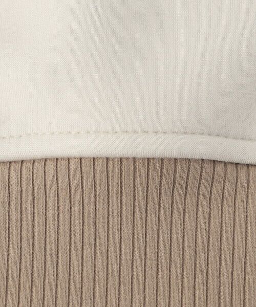 COMME CA ISM / コムサイズム スウェット | ハーフジッププルオーバー | 詳細3