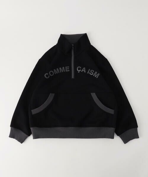 COMME CA ISM / コムサイズム スウェット | ハーフジッププルオーバー | 詳細5