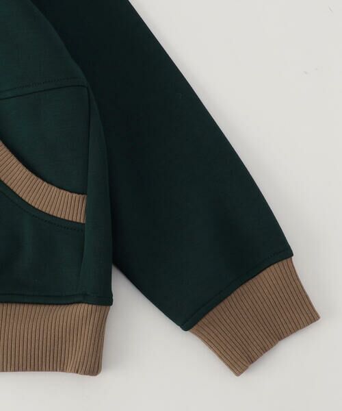 COMME CA ISM / コムサイズム スウェット | ハーフジッププルオーバー | 詳細9