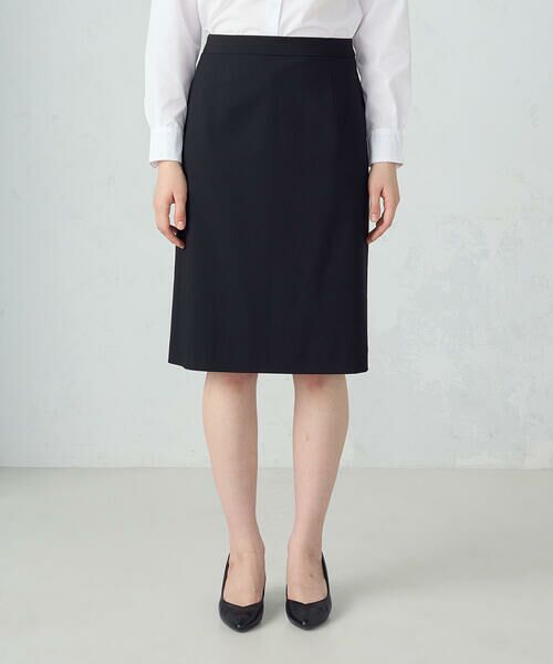 COMME CA ISM / コムサイズム セットアップ | 【セットアップ対応】SUPER-TEX ウール混トロピカルストレッチ タイトスカート | 詳細5