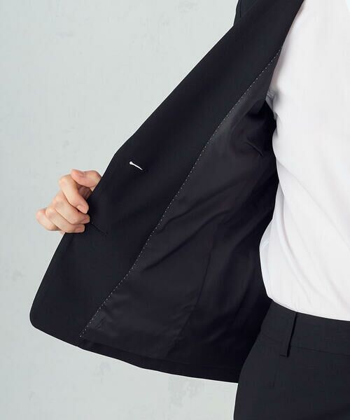 COMME CA ISM / コムサイズム セットアップ | 【セットアップ対応】SUPER-TEX ウール混トロピカルストレッチ テーラードジャケット | 詳細12
