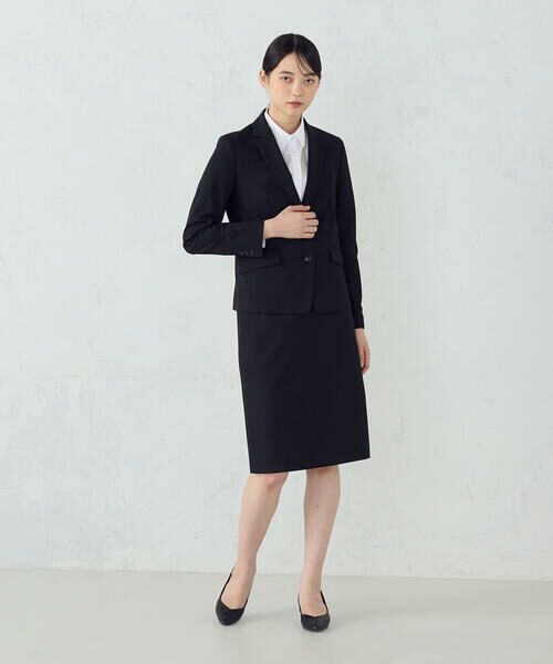 COMME CA ISM / コムサイズム セットアップ | 【セットアップ対応】SUPER-TEX ウール混トロピカルストレッチ テーラードジャケット | 詳細3