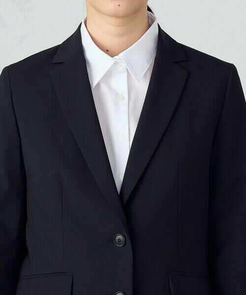 COMME CA ISM / コムサイズム セットアップ | 【セットアップ対応】SUPER-TEX ウール混トロピカルストレッチ テーラードジャケット | 詳細8