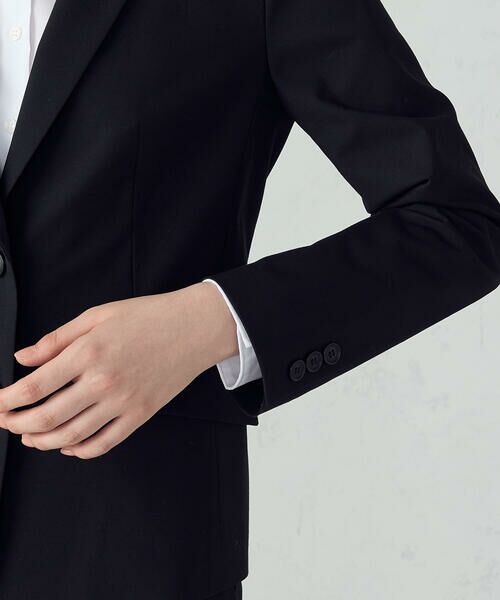 COMME CA ISM / コムサイズム セットアップ | 【セットアップ対応】SUPER-TEX ウール混トロピカルストレッチ テーラードジャケット | 詳細9