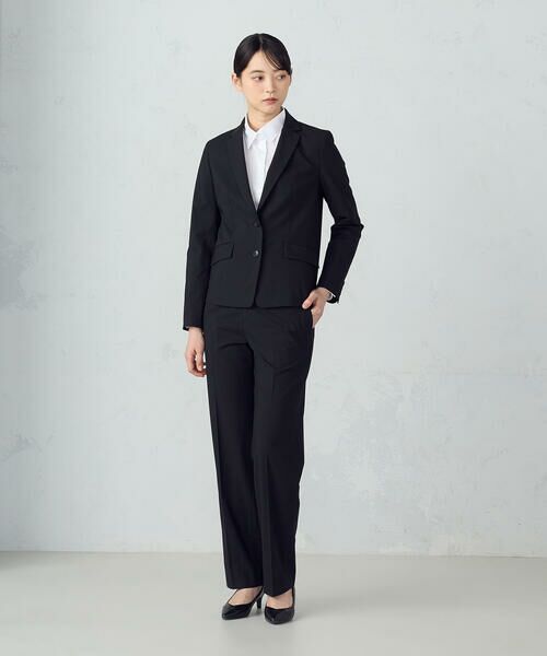 COMME CA ISM / コムサイズム セットアップ | 【セットアップ対応】SUPER-TEX ウール混トロピカル ストレッチパンツ | 詳細1