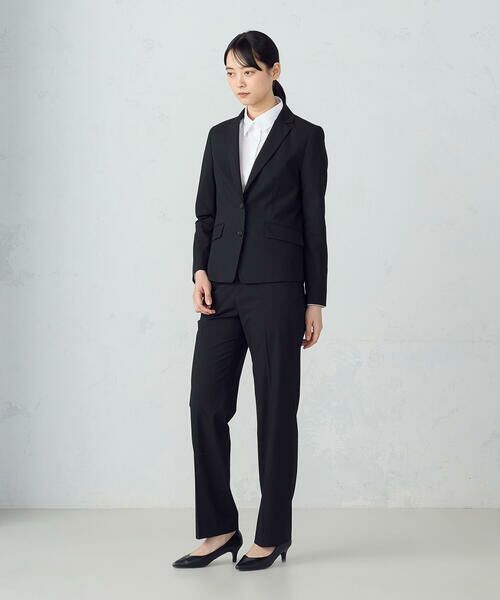 COMME CA ISM / コムサイズム セットアップ | 【セットアップ対応】SUPER-TEX ウール混トロピカル ストレッチパンツ | 詳細2