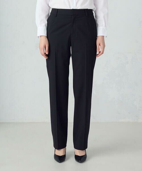 COMME CA ISM / コムサイズム セットアップ | 【セットアップ対応】SUPER-TEX ウール混トロピカル ストレッチパンツ | 詳細4