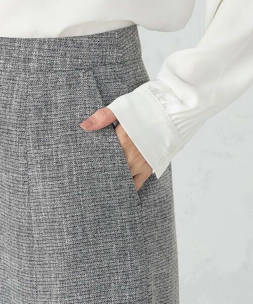 COMME CA ISM / コムサイズム ロング・マキシ丈スカート | 【セットアップ対応】ラメツイード スカート | 詳細9