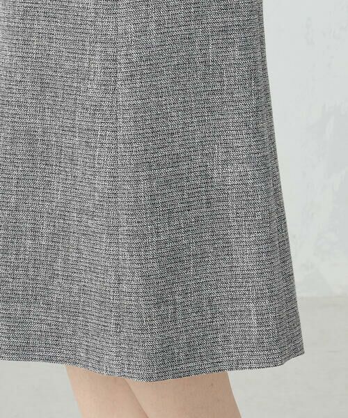 COMME CA ISM / コムサイズム ロング・マキシ丈スカート | 【セットアップ対応】ラメツイード スカート | 詳細10