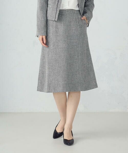 COMME CA ISM / コムサイズム ロング・マキシ丈スカート | 【セットアップ対応】ラメツイード スカート | 詳細4