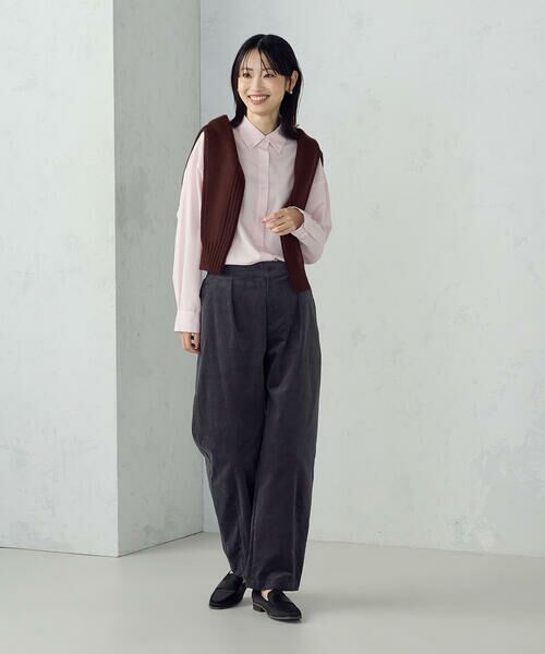 COMME CA ISM / コムサイズム シャツ・ブラウス | ブロード ボタンダウンシャツ | 詳細2