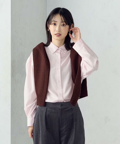 COMME CA ISM / コムサイズム シャツ・ブラウス | ブロード ボタンダウンシャツ | 詳細7