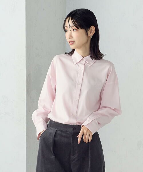 COMME CA ISM / コムサイズム シャツ・ブラウス | ブロード ボタンダウンシャツ | 詳細8