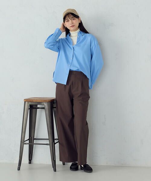 COMME CA ISM / コムサイズム シャツ・ブラウス | ブロード ボタンダウンシャツ | 詳細10